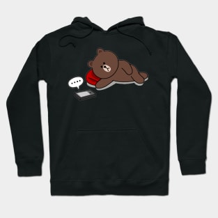 brown and cony Hoodie